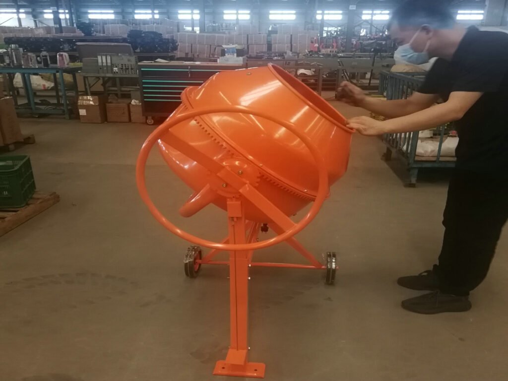 About Us 4 200L concrete mixer