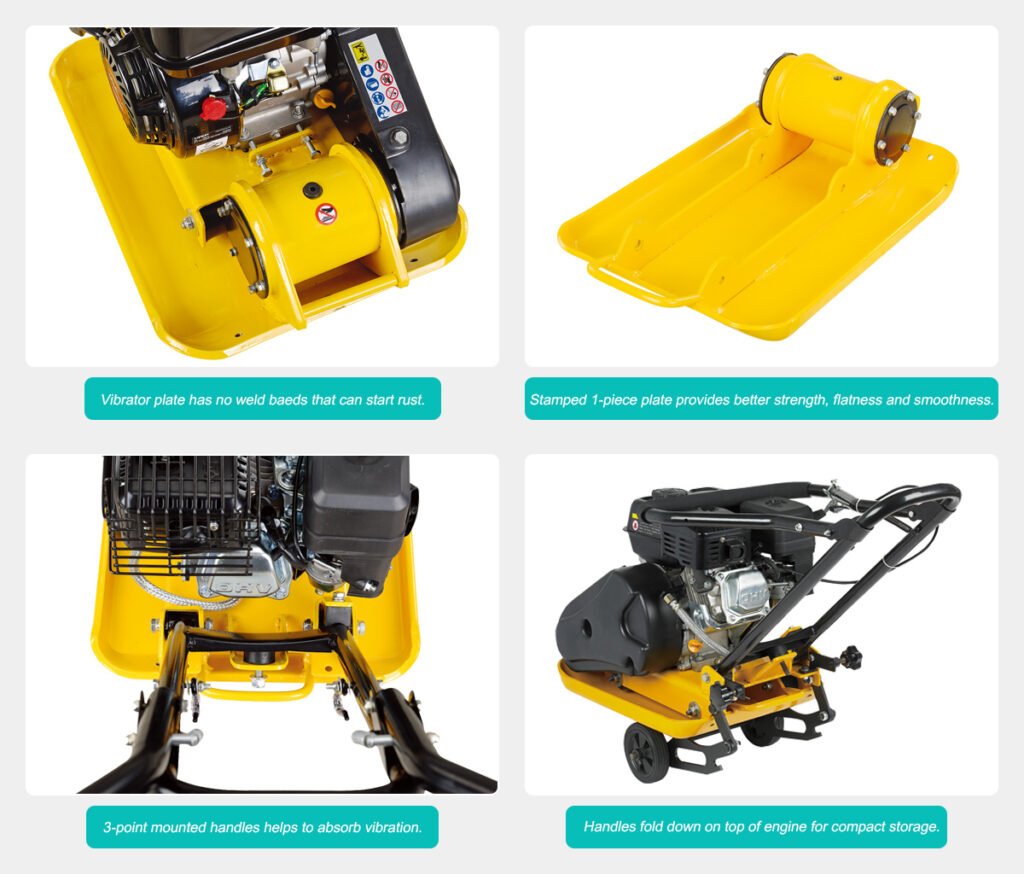 petrol compactor plate