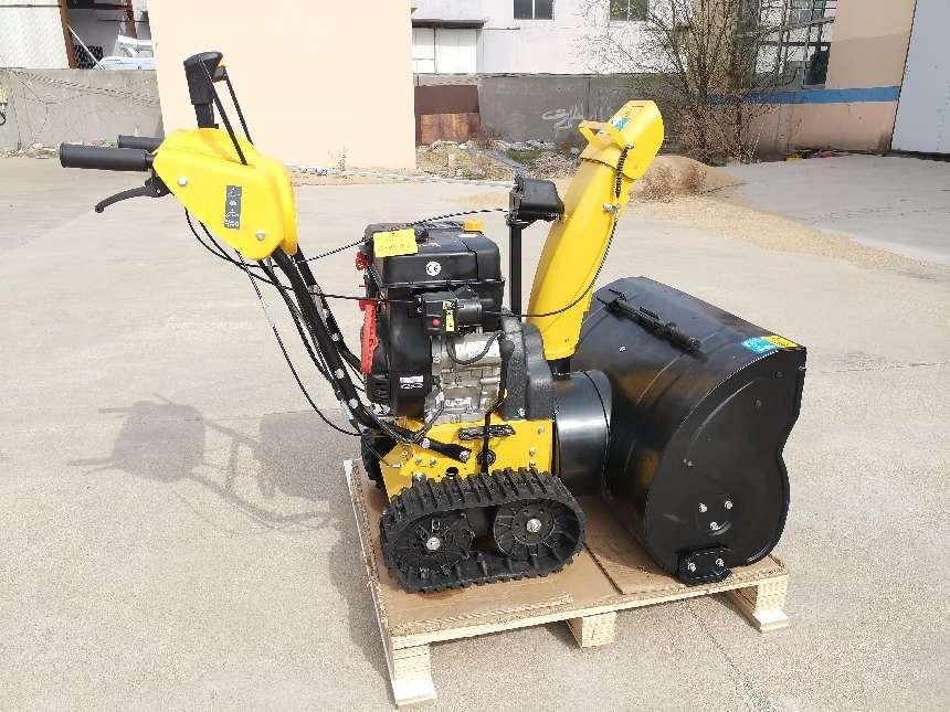 powerful snow blower