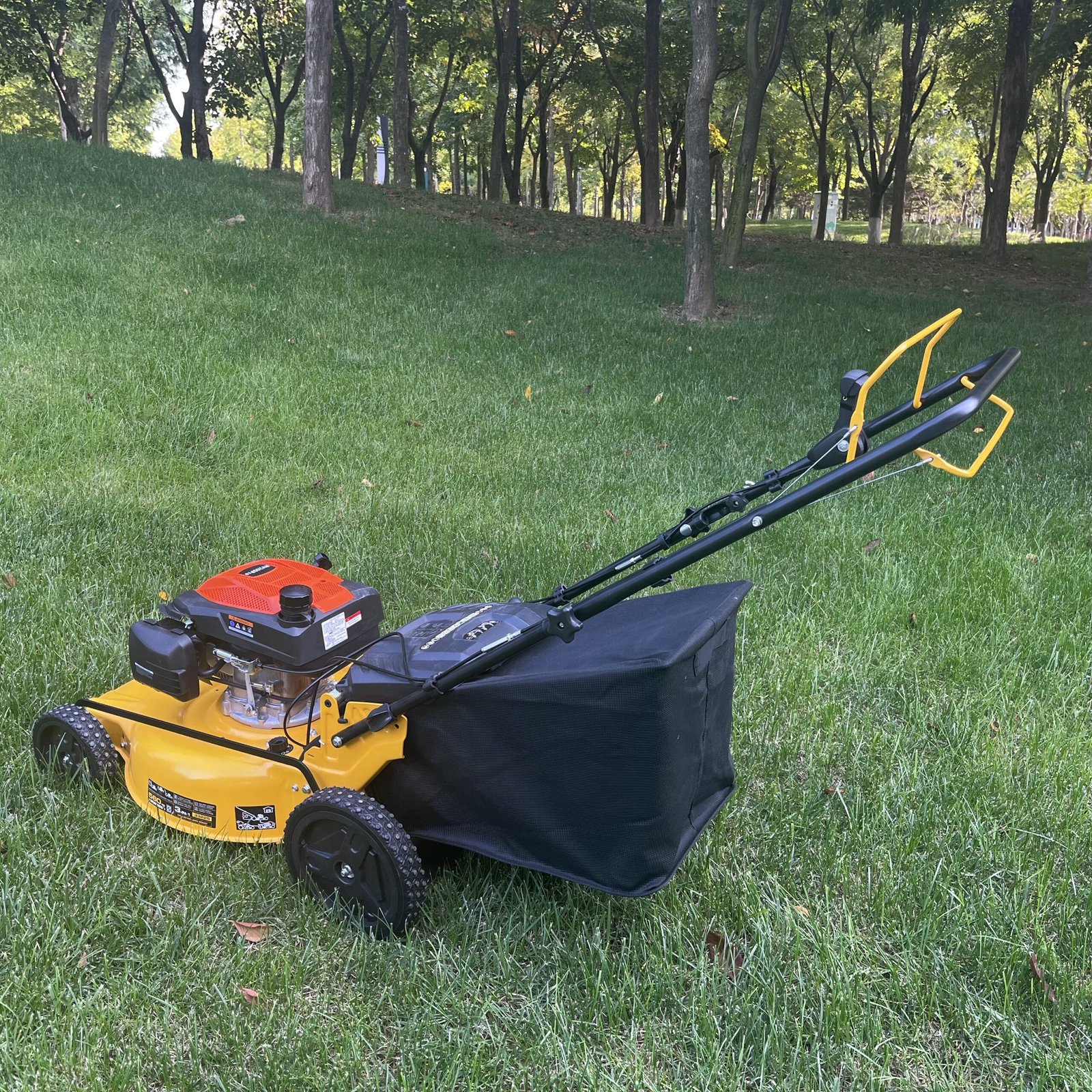 The Best 4 Wheels Lawn Mower 22inch Petrol Grass Mower 5 lawn mower